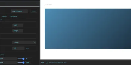 CSS Studio visual builder